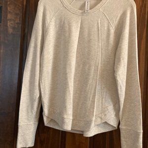 Athleta curved hem sweatshirt
